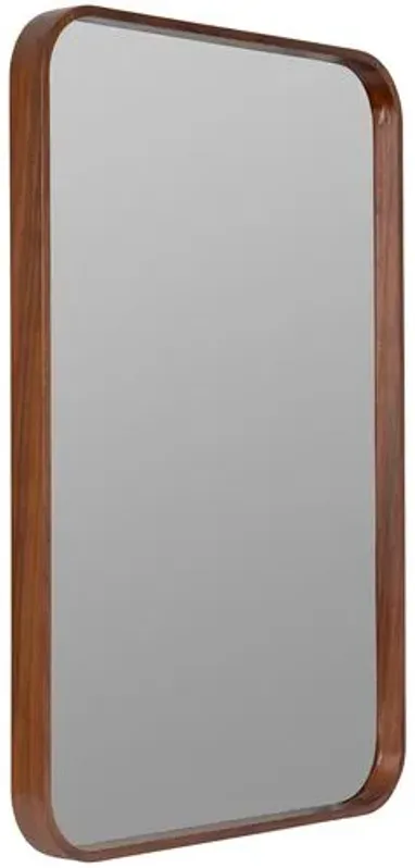 Saffron Wall Mirror - Brown