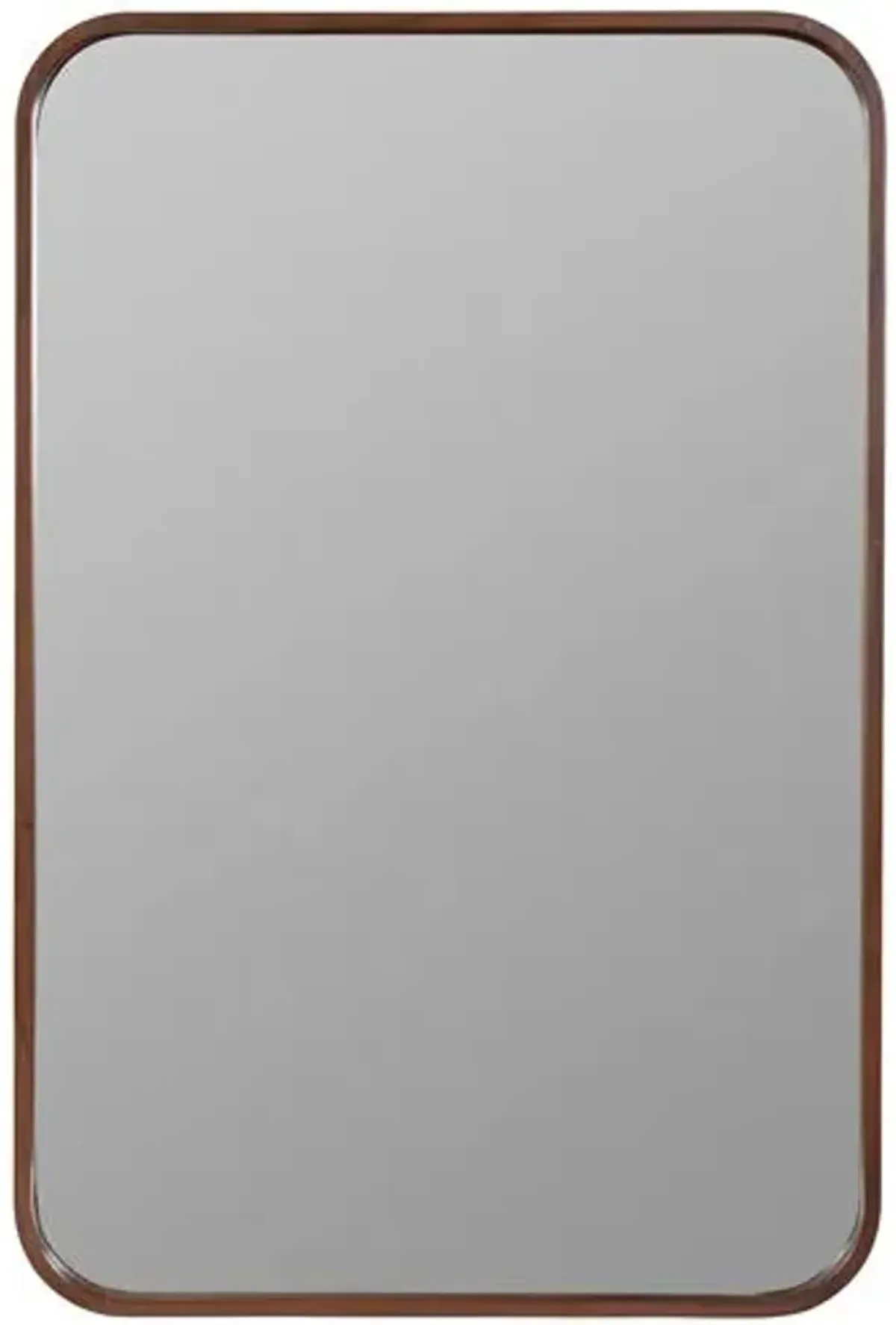 Saffron Wall Mirror - Brown