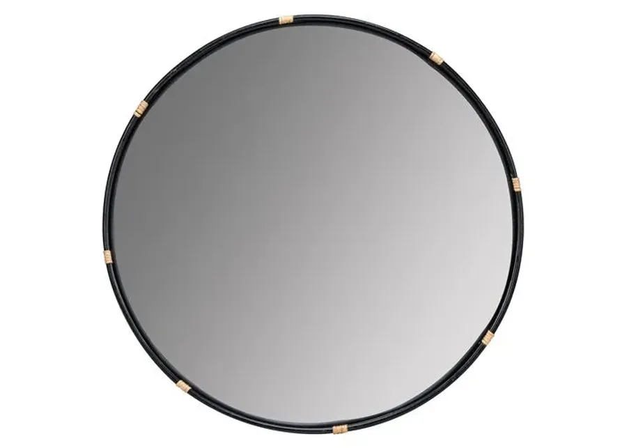 Evan Wall Mirror - Black