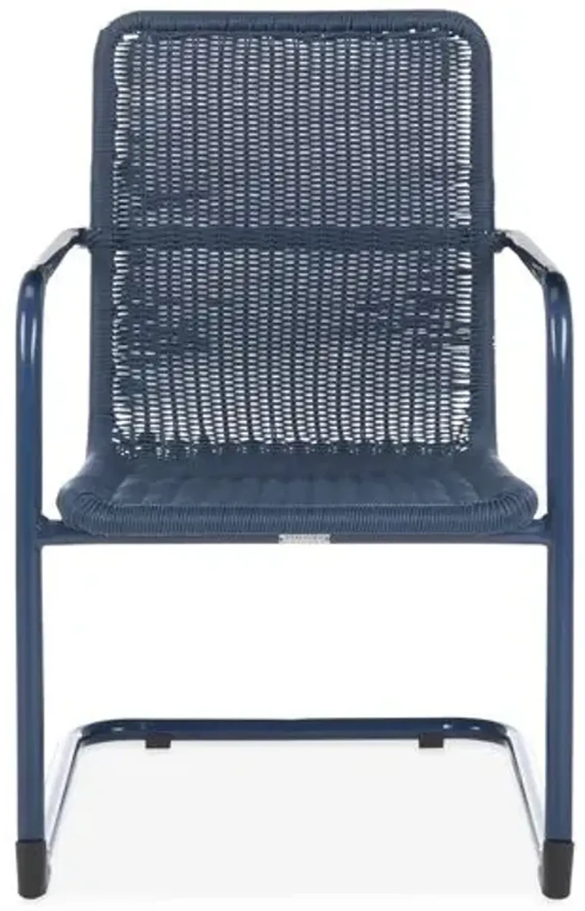 Set of 2 Outdoor Hutton Chairs - Navy - Blue