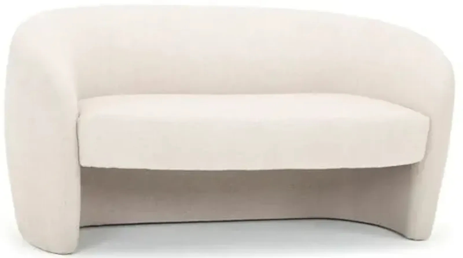 Polina Settee - Ivory