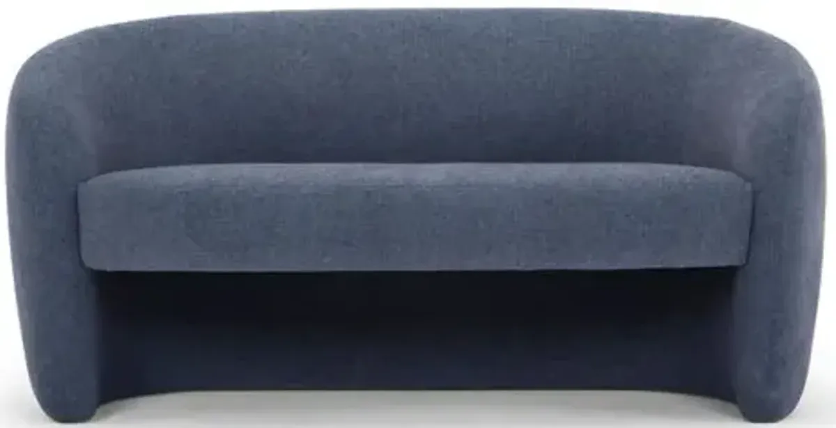 Polina Settee - Blue