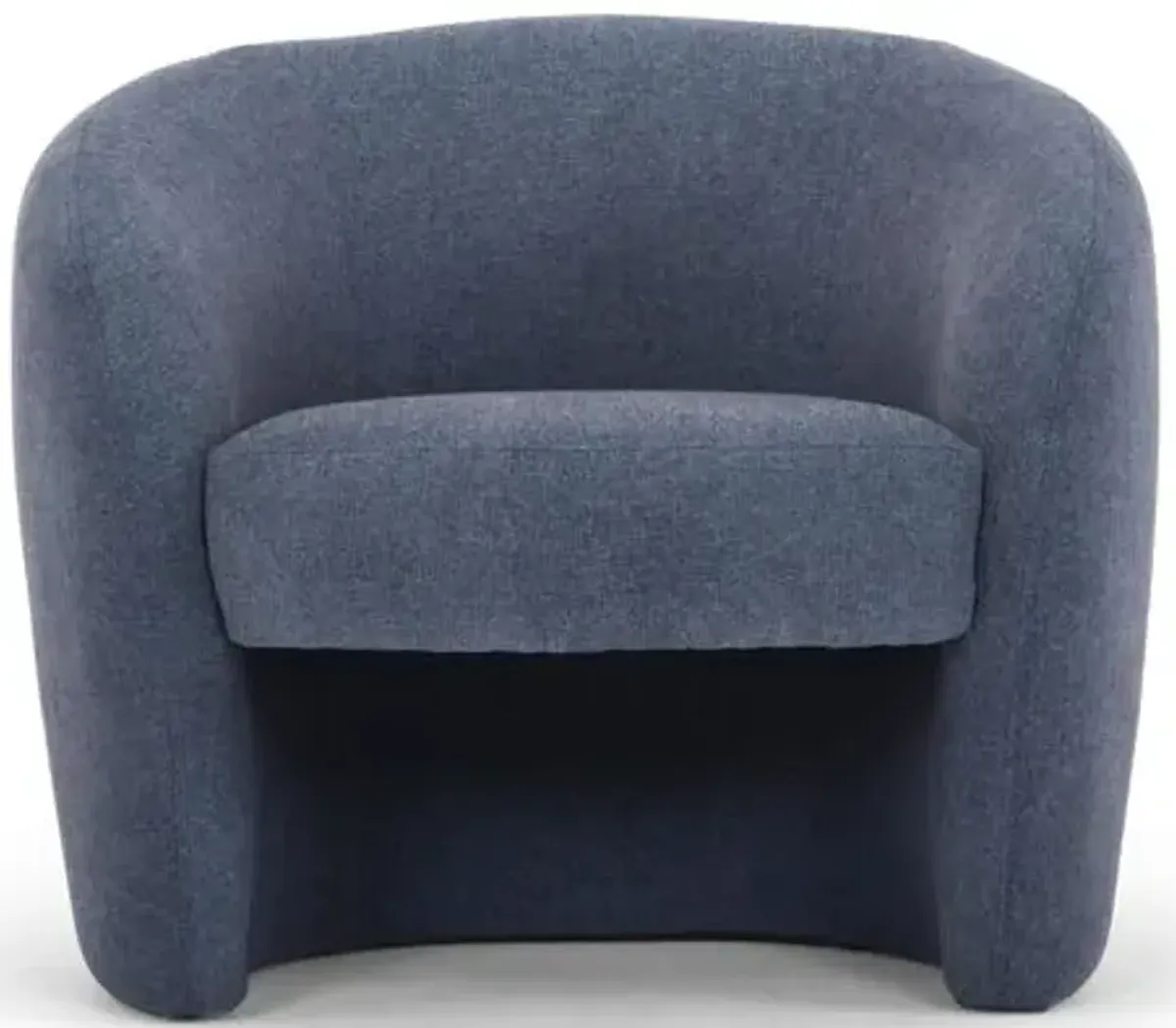 Polina Accent Chair - Blue, Comfortable, Durable