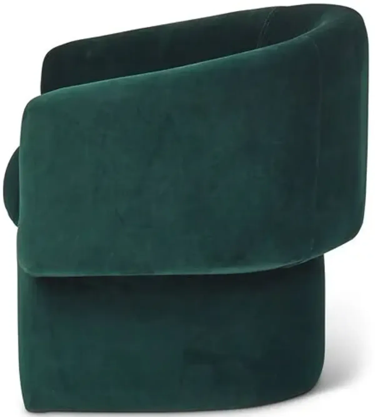 Demi Accent Chair - Green, Comfortable, Durable