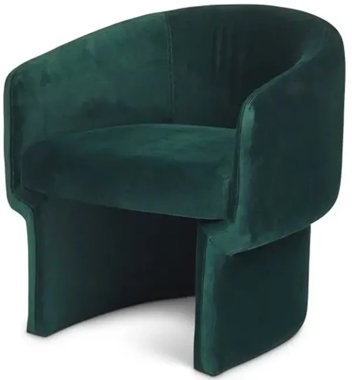 Demi Accent Chair - Green, Comfortable, Durable