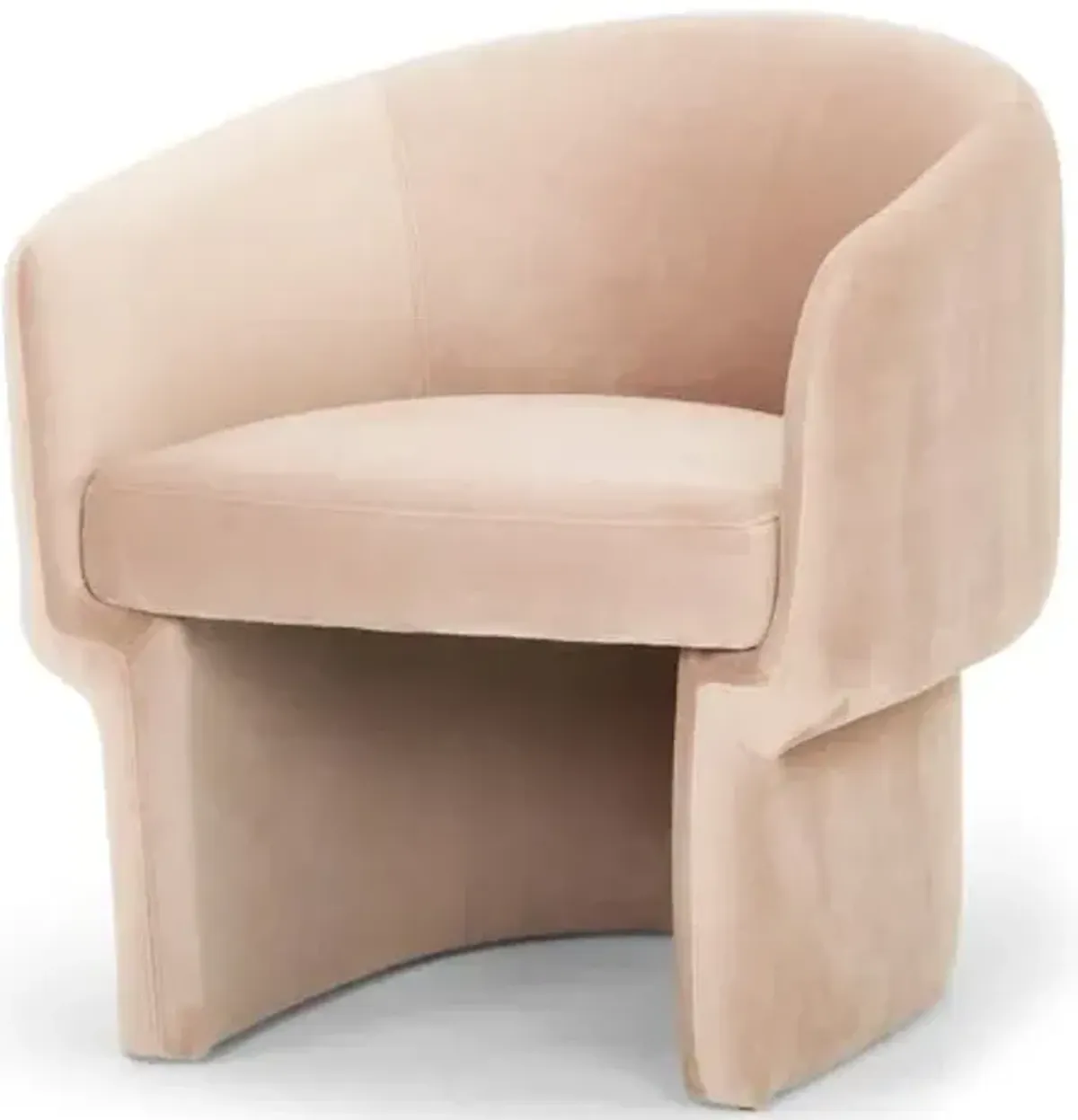 Demi Accent Chair - Pink, Comfortable, Durable