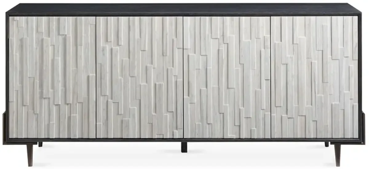 Curated Entertainment Console, Brown