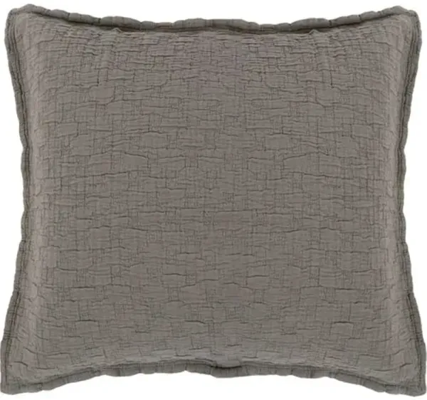 Ojai Sham - Pebble - Pom Pom at Home - Gray