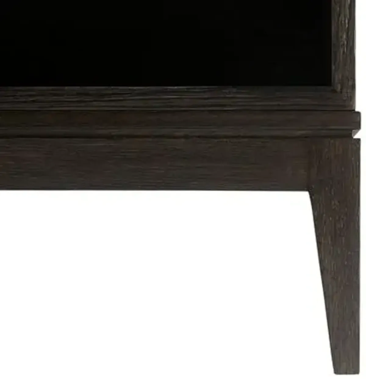 Fitz End Table - Dark Brown/Cream - Arteriors - Black