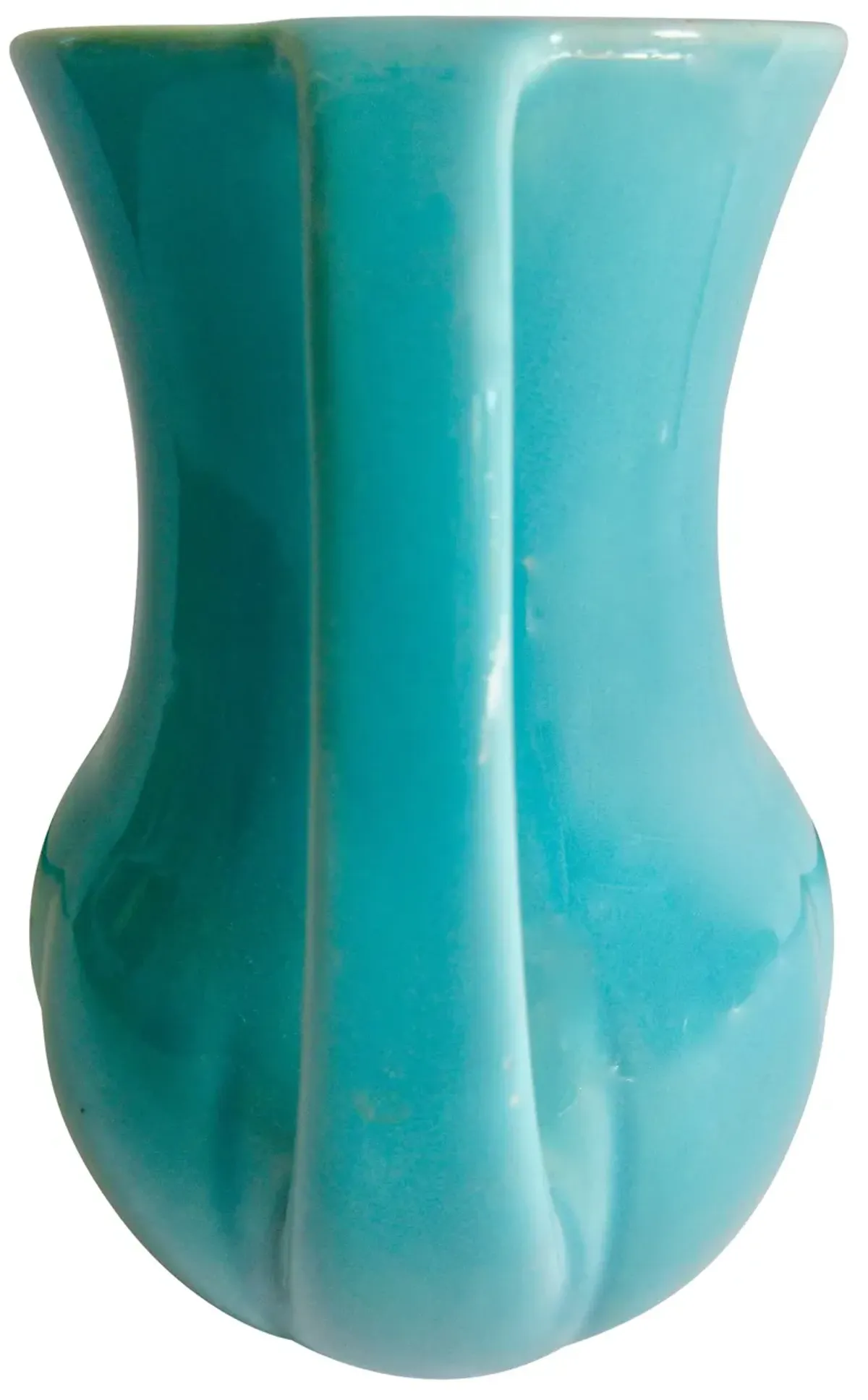 1930s California Pottery Vase - The Emporium Ltd. - Blue