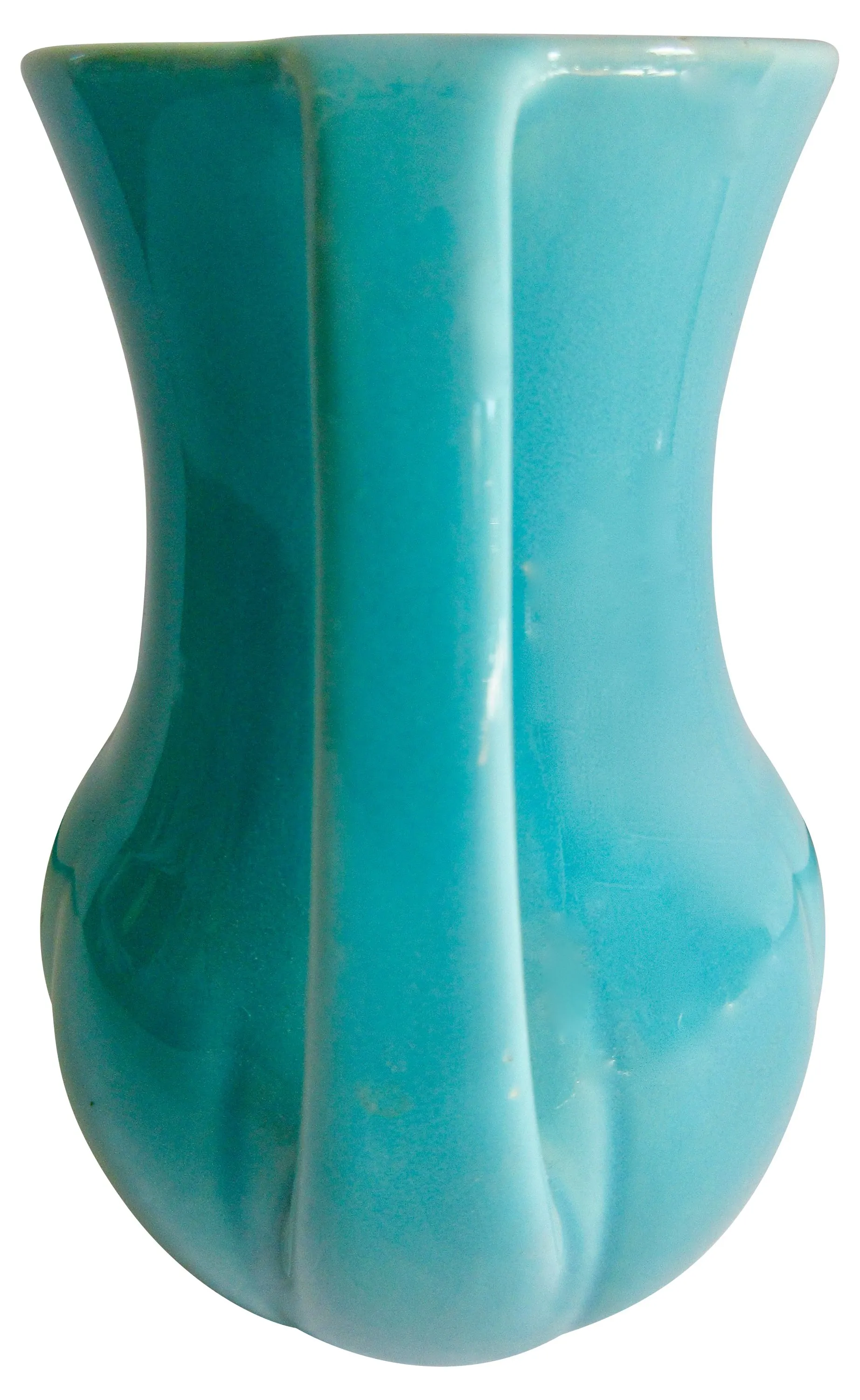 1930s California Pottery Vase - The Emporium Ltd. - Blue