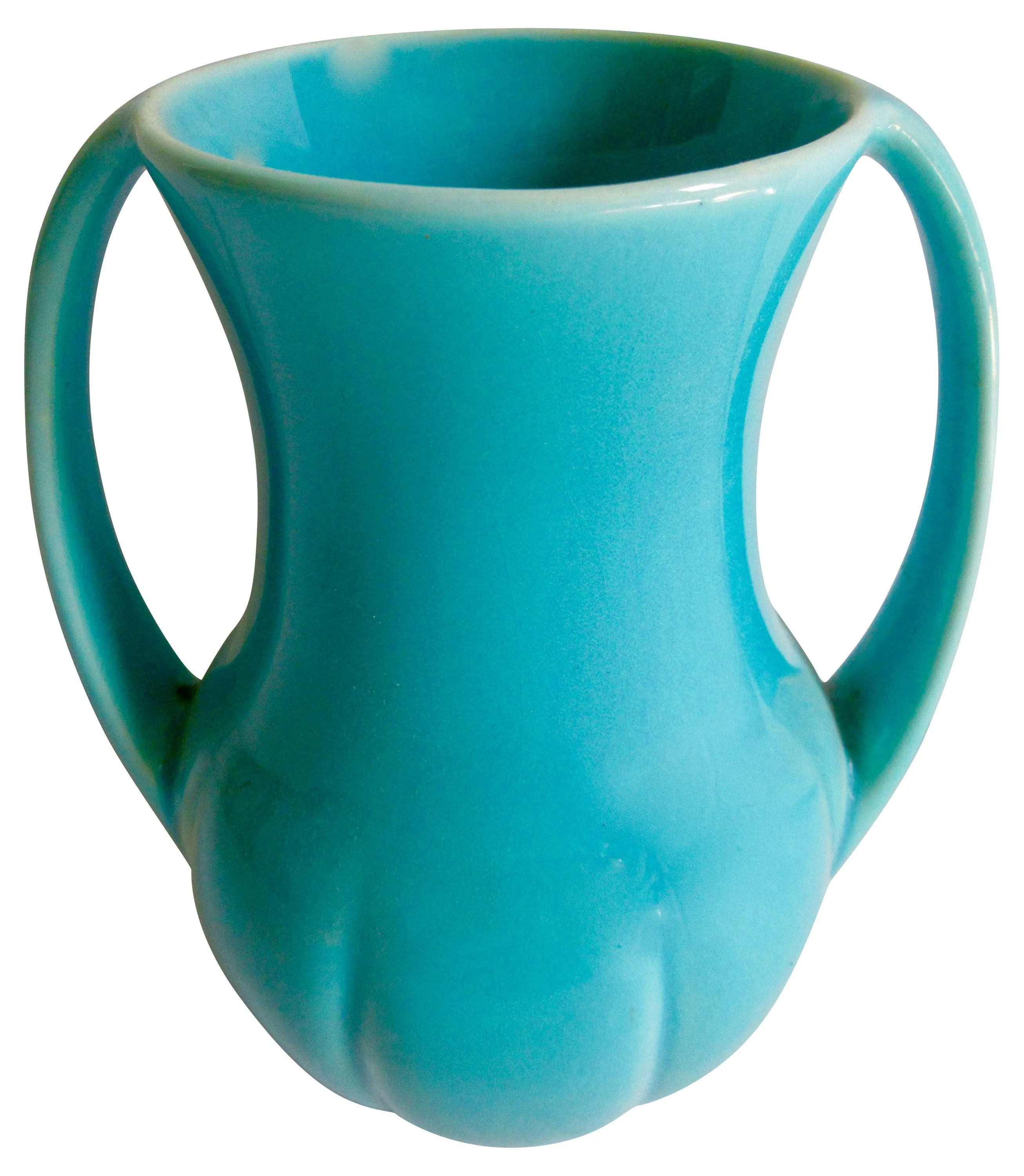 1930s California Pottery Vase - The Emporium Ltd. - Blue