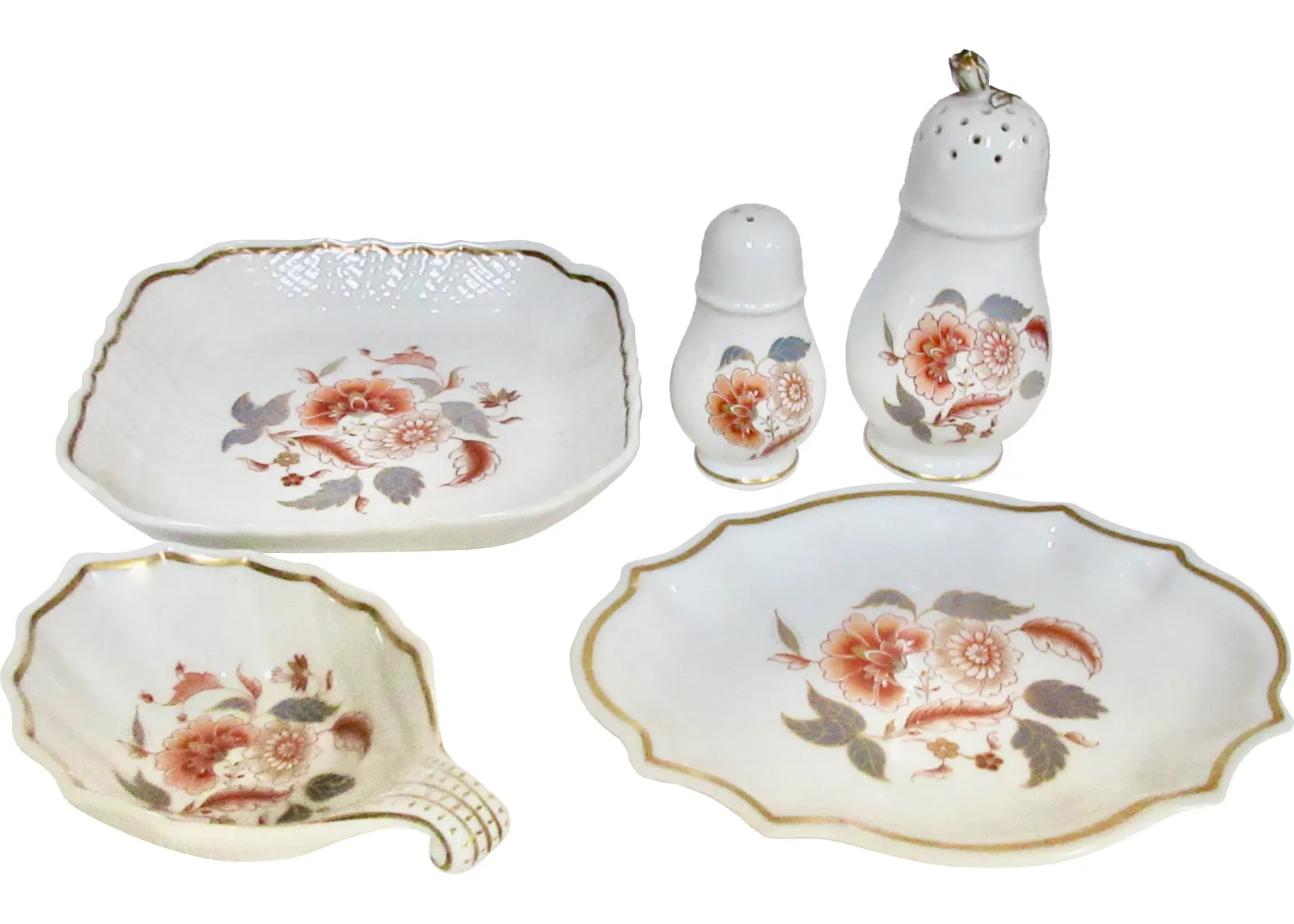 Ginori Italian Porcelain Collection Set of 5 - The Emporium Ltd. - White