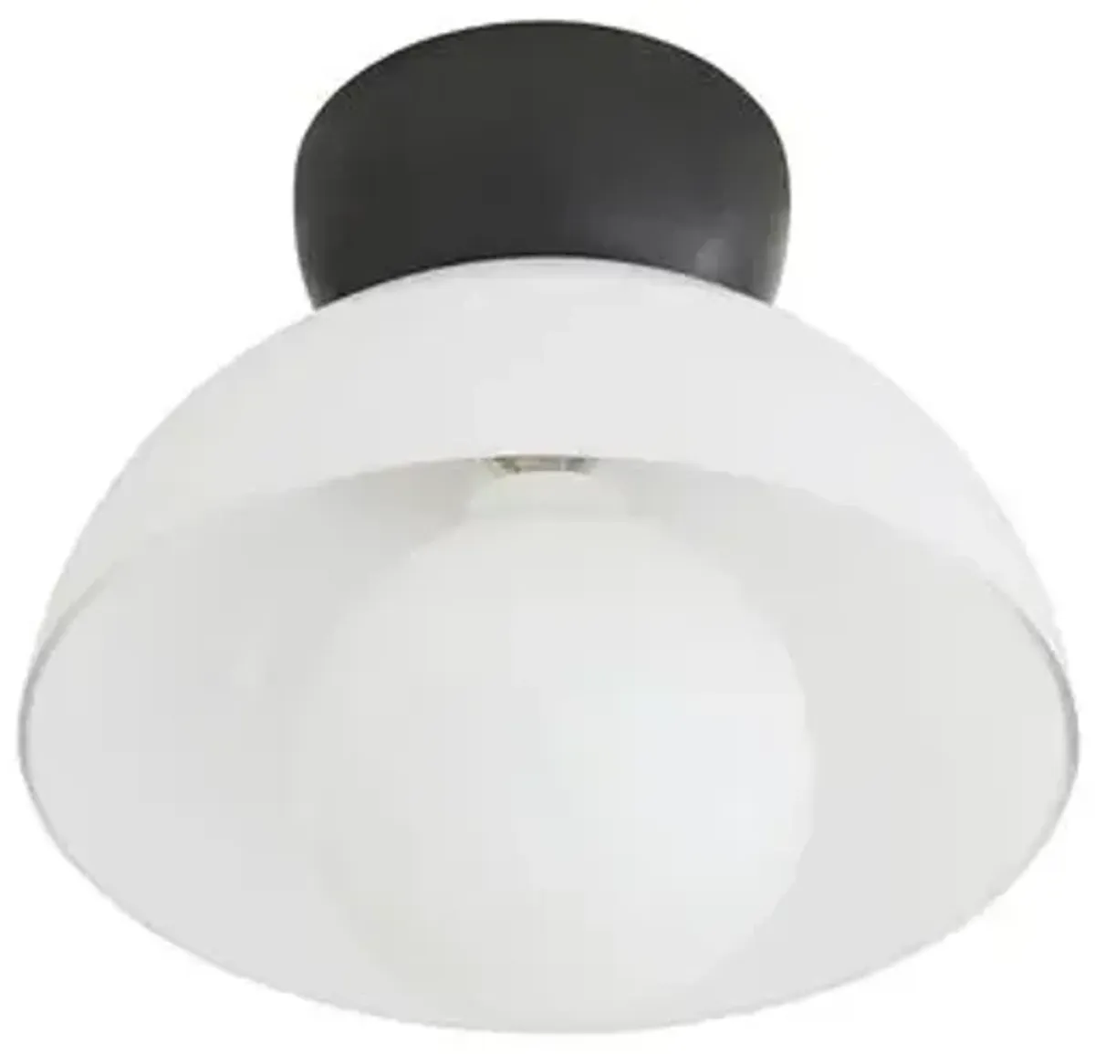 Donley Flush Mount - Bronze - Arteriors - White