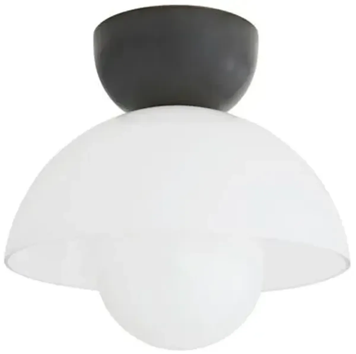 Donley Flush Mount - Bronze - Arteriors - White