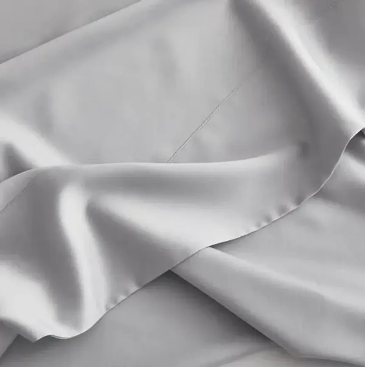 Eucalyptus Sheet Set - Dove - Sijo - Gray, 300 Thread Count, Egyptian Cotton Sateen, Soft and Luxurious