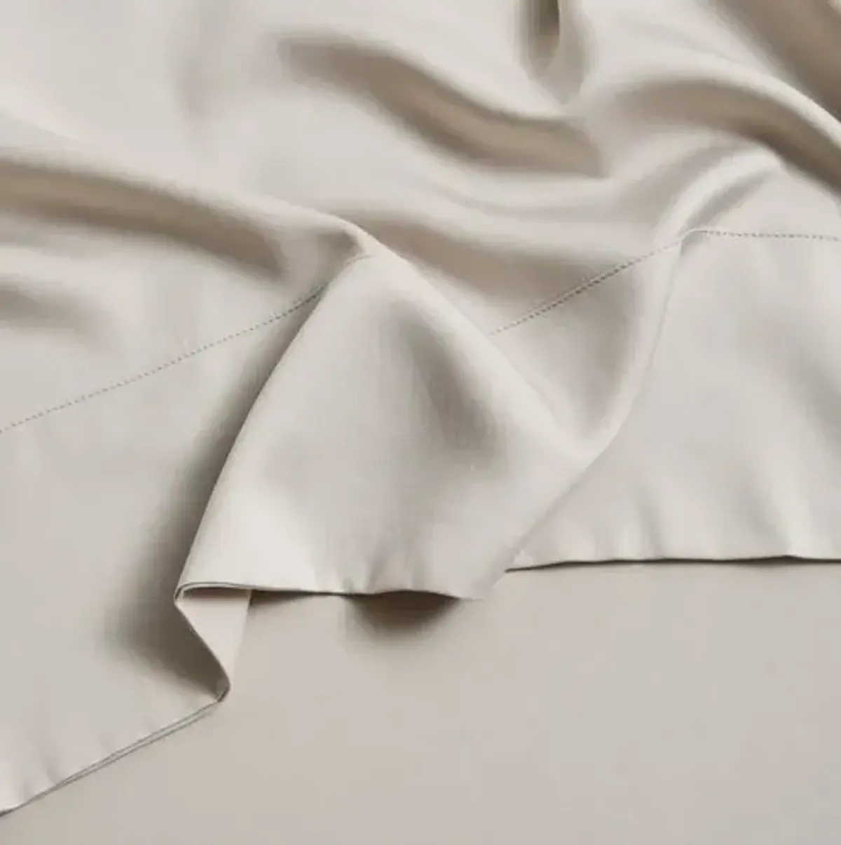 Eucalyptus Sheet Set - Fog - Sijo - Gray, 300 Thread Count, Egyptian Cotton Sateen, Soft and Luxurious