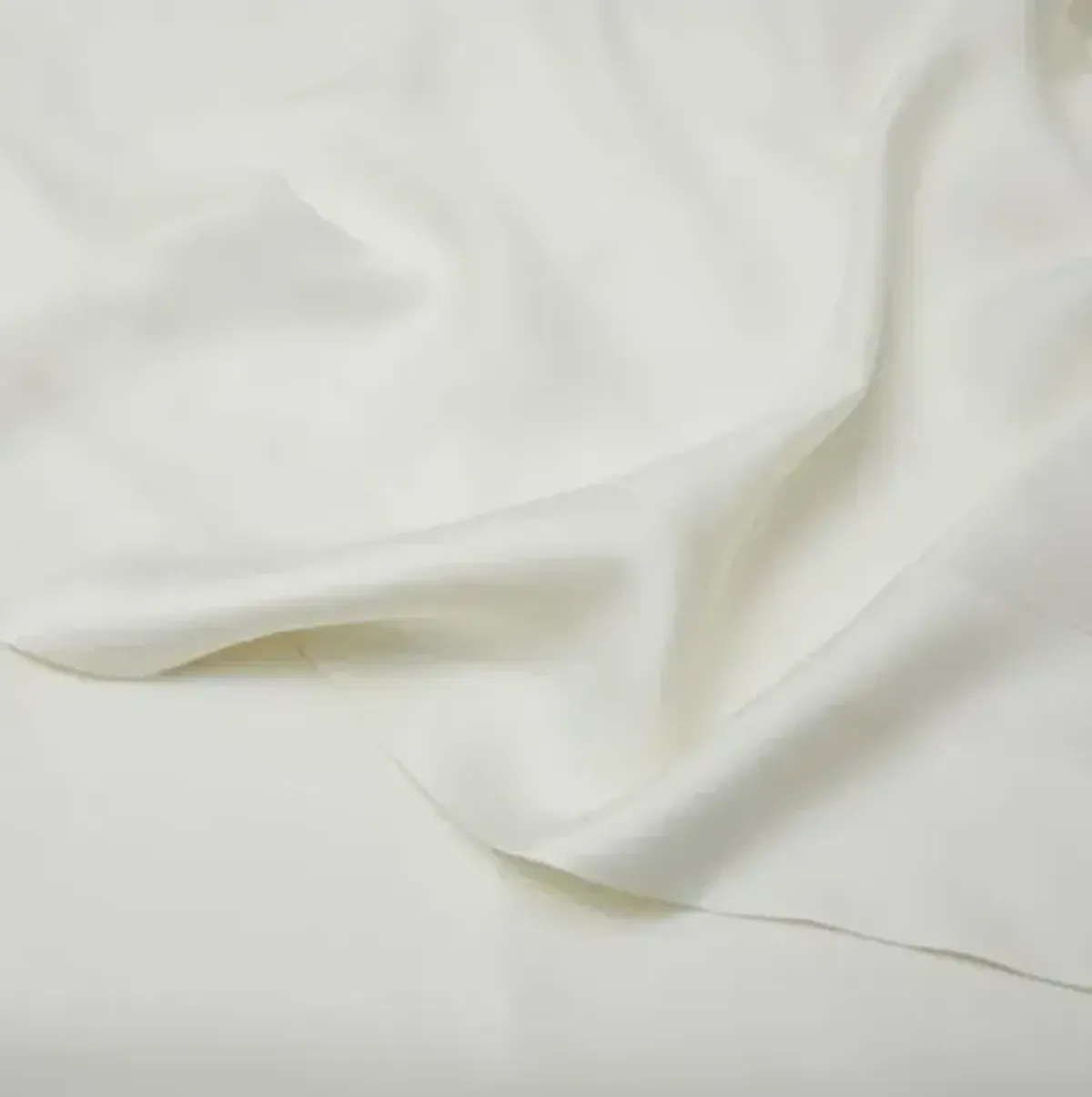 Eucalyptus Sheet Set - Ivory - Sijo, 300 Thread Count, Egyptian Cotton Sateen, Soft and Luxurious