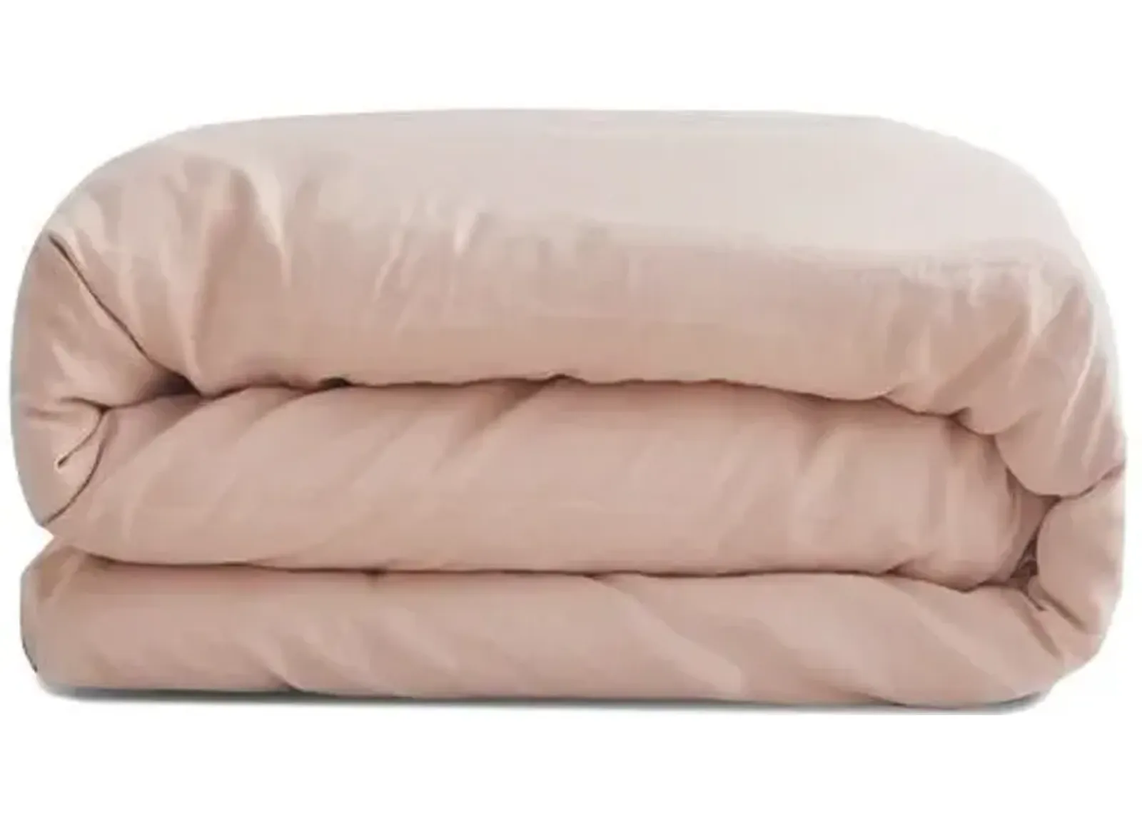 French Linen Duvet Cover - Blush - Sijo - Pink