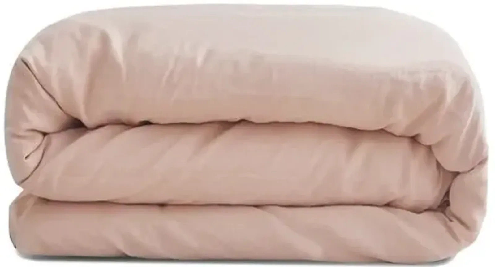 French Linen Duvet Cover - Blush - Sijo - Pink