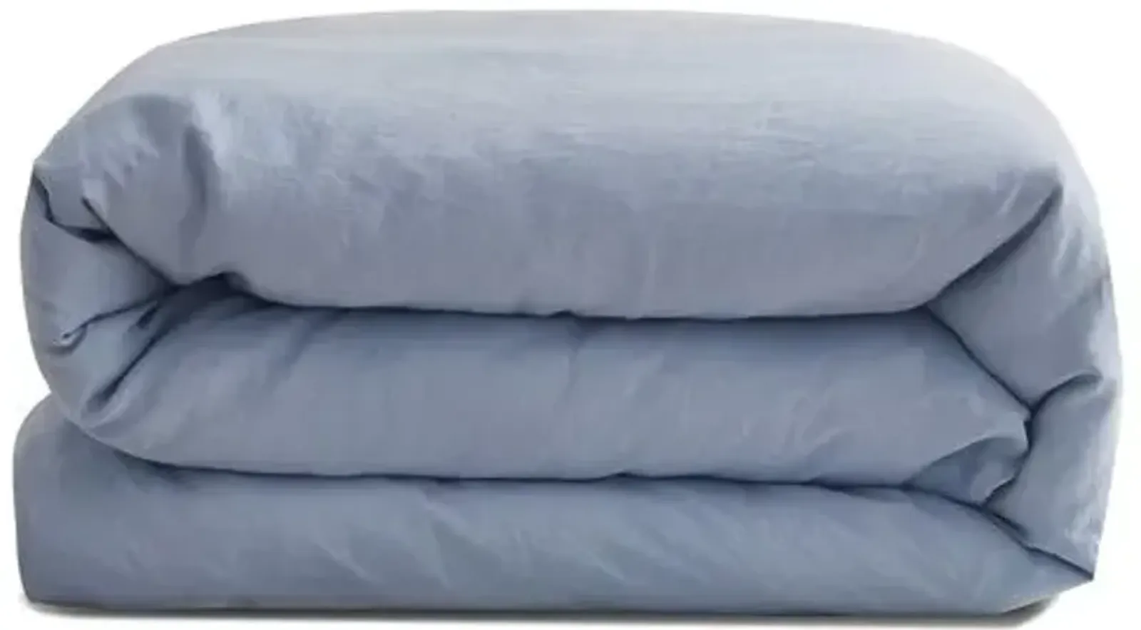 French Linen Duvet Cover - Sky - Sijo - Blue