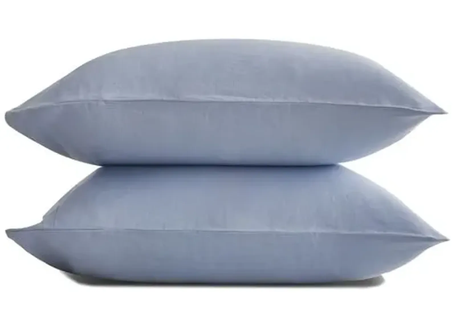 French Linen Pillowcase Set - Sky - Sijo