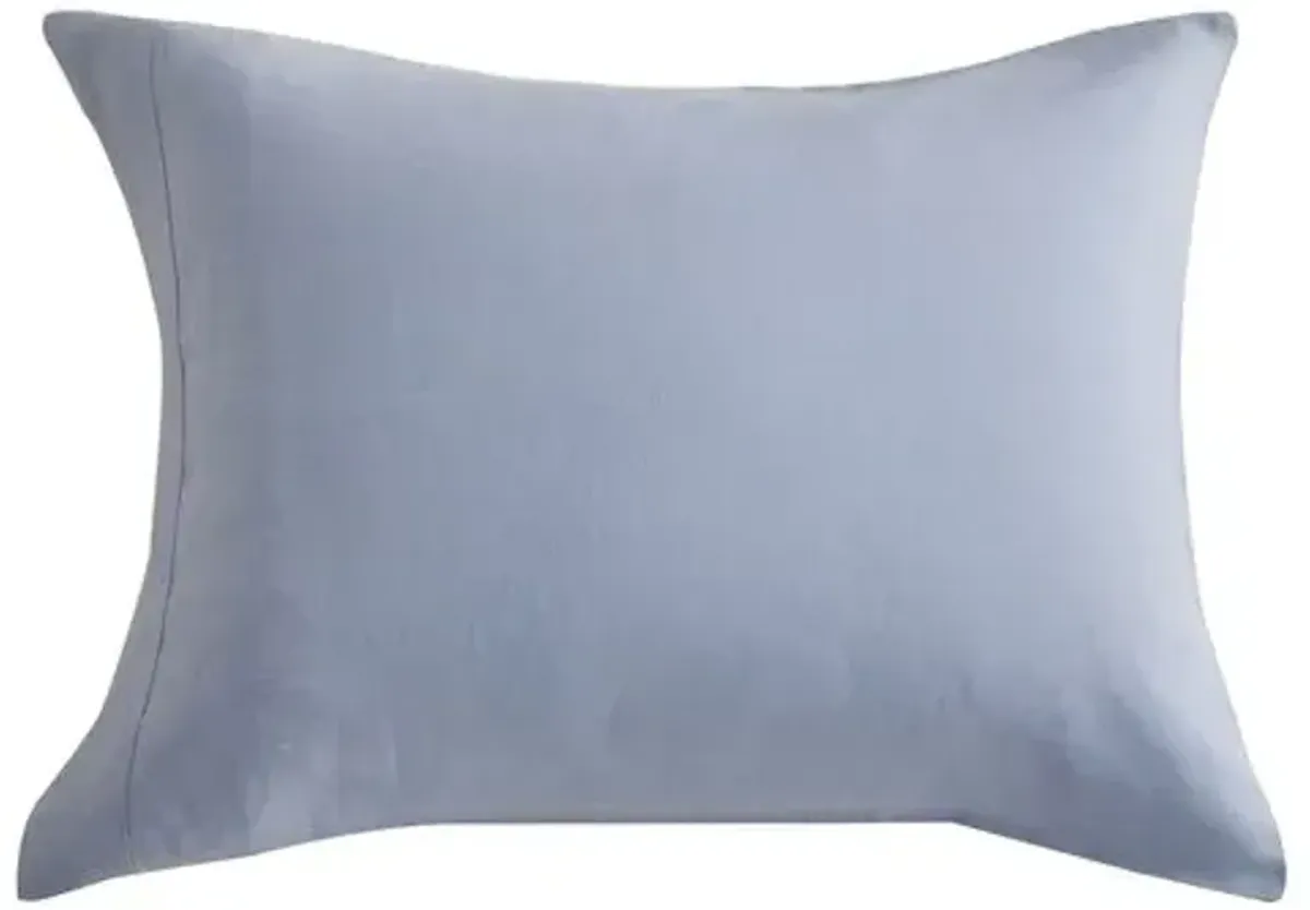 French Linen Pillowcase Set - Sky - Sijo