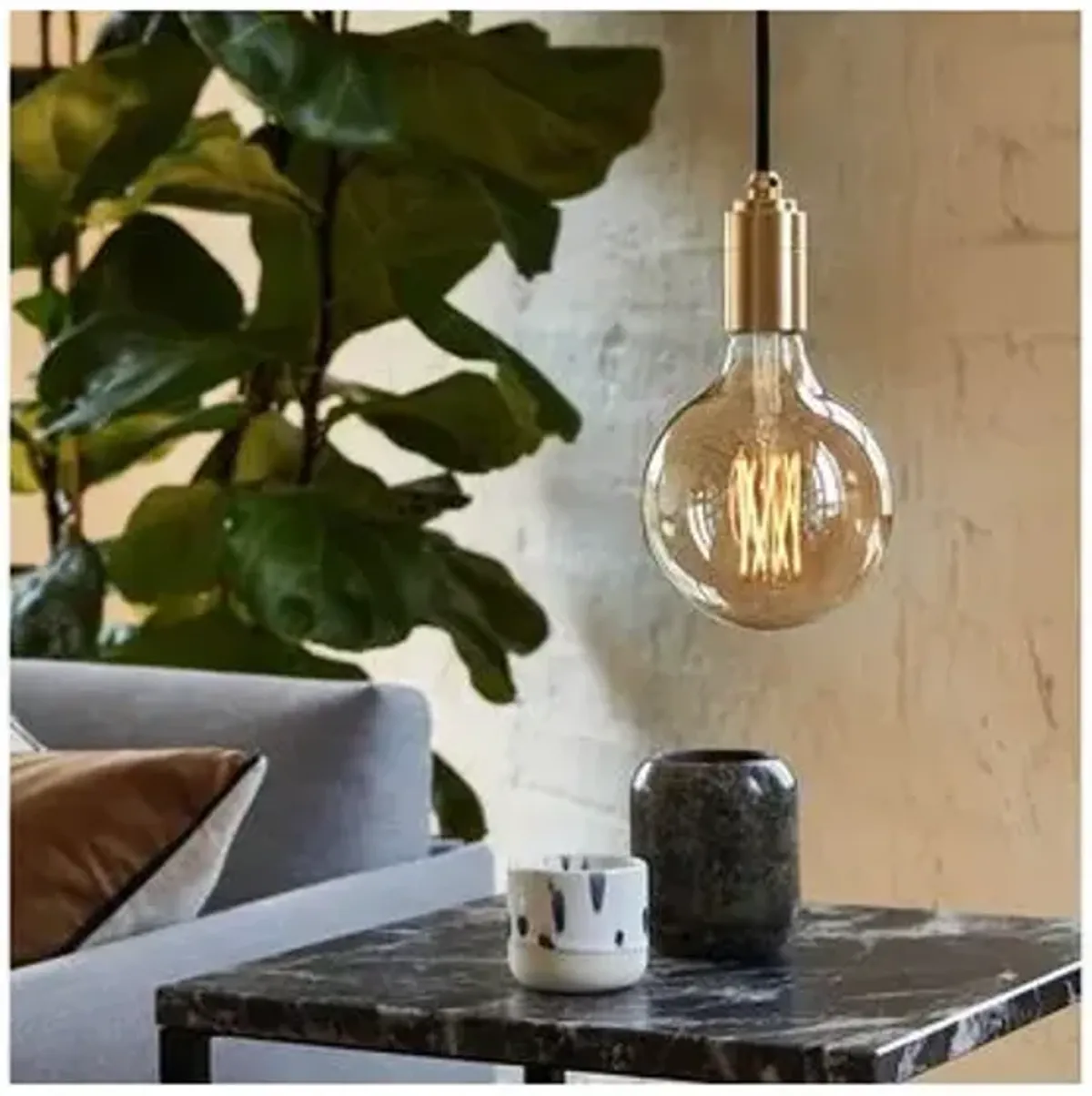 Gaia Pendant - Brass - Tala Lighting - Gold