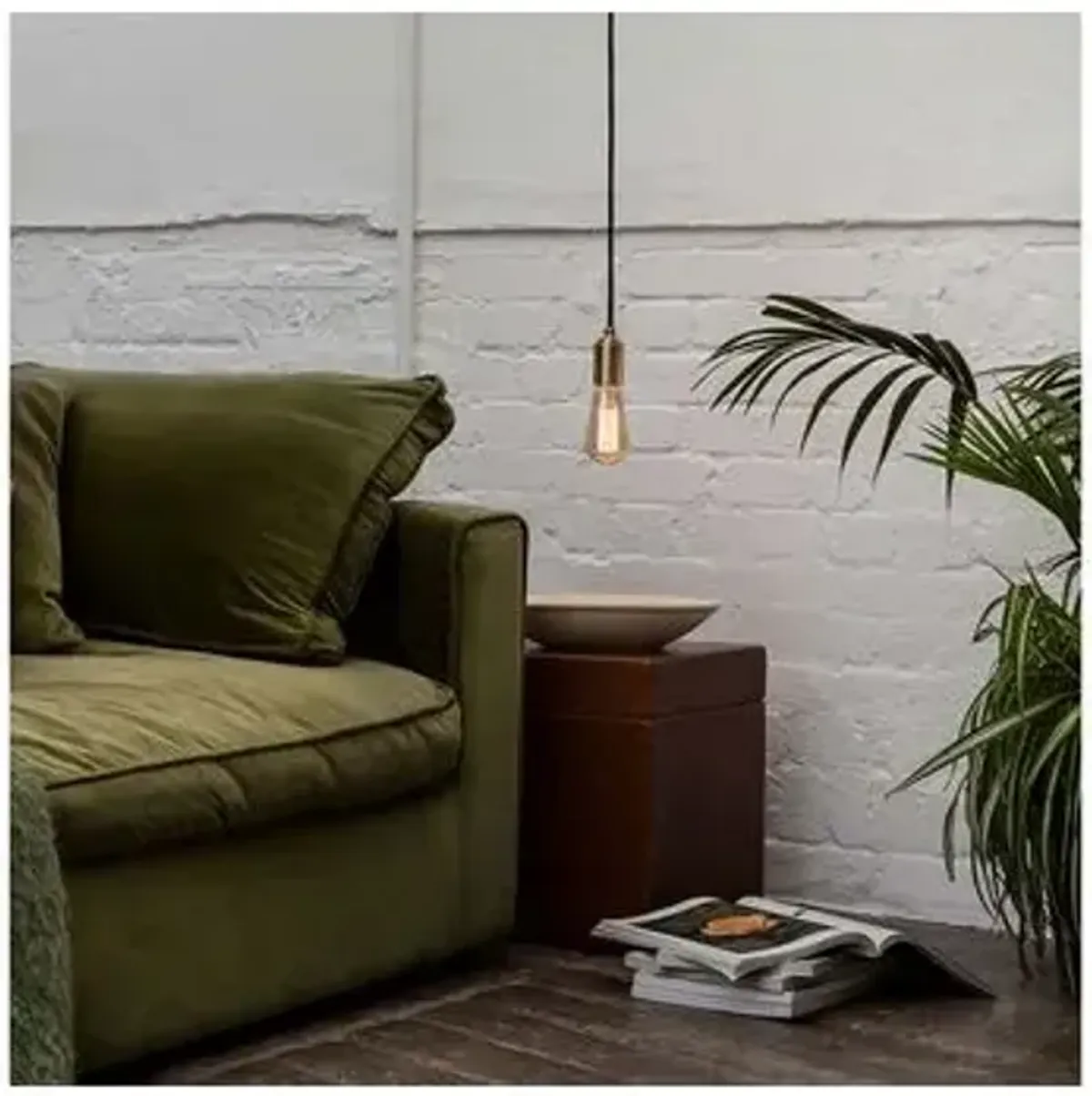 Squirrel Cage Pendant - Brass - Tala Lighting - Gold