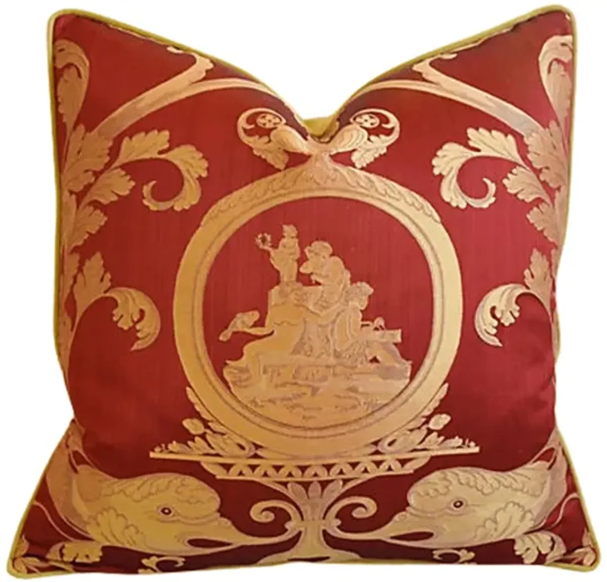 Old World Weavers Silk Grecian Pillow