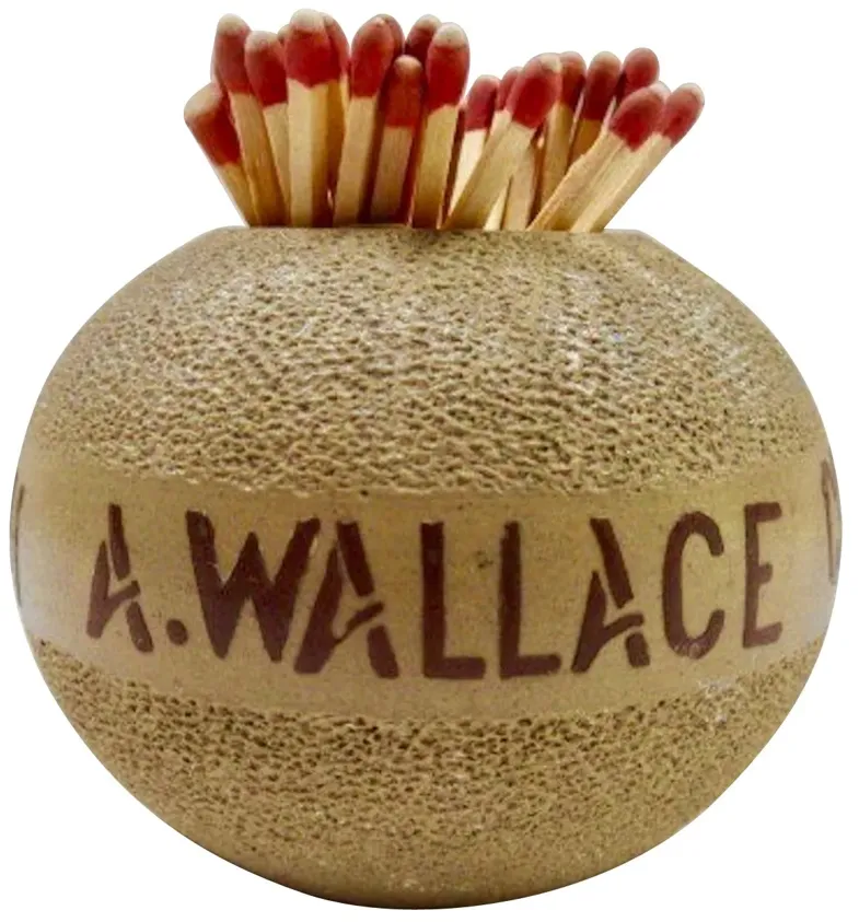 A. Wallace Scottish Match Striker - The Emporium Ltd. - Brown