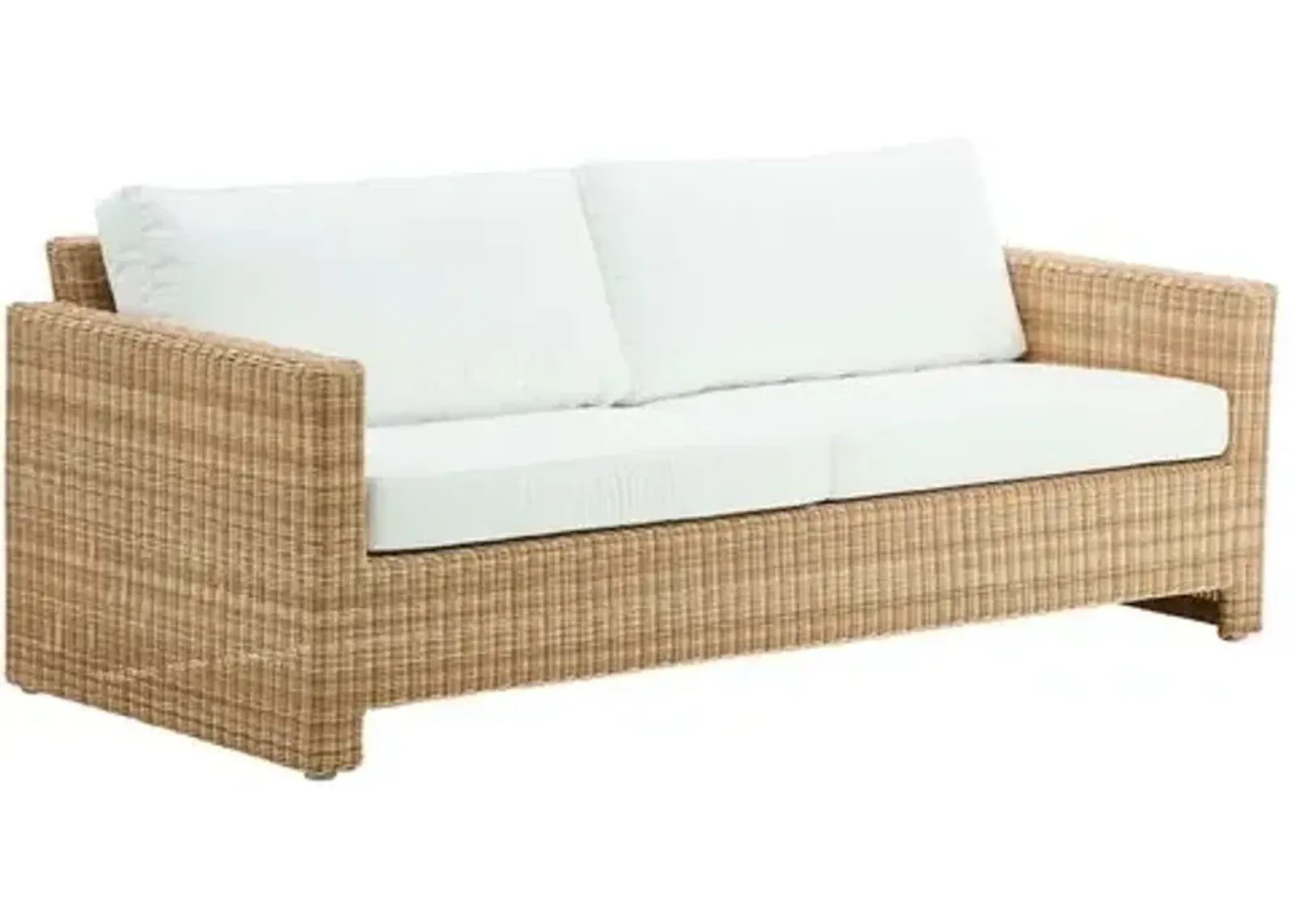 Sixty 3-Seat Outdoor Sofa - Natural/White - Sika Design