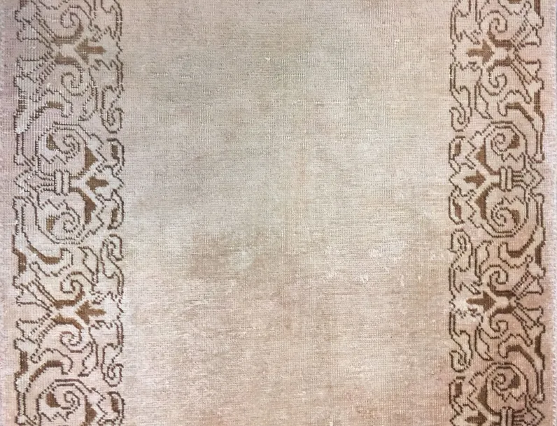 Long Turkish Sivas Runner 2'9" x 21'9" - Beige