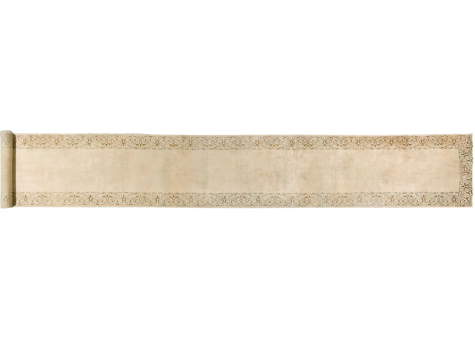 Long Turkish Sivas Runner 2'9" x 21'9" - Beige