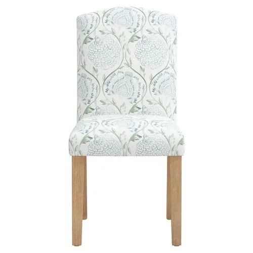 Marie Side Chair - Ranjit Floral - Green