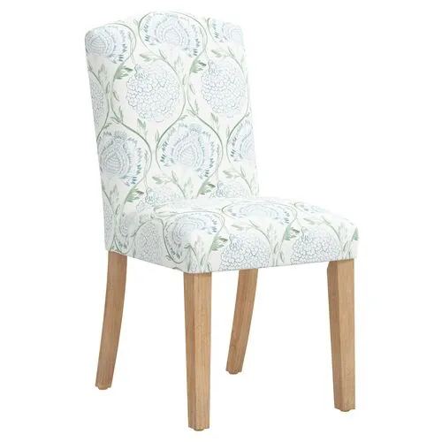 Marie Side Chair - Ranjit Floral - Green