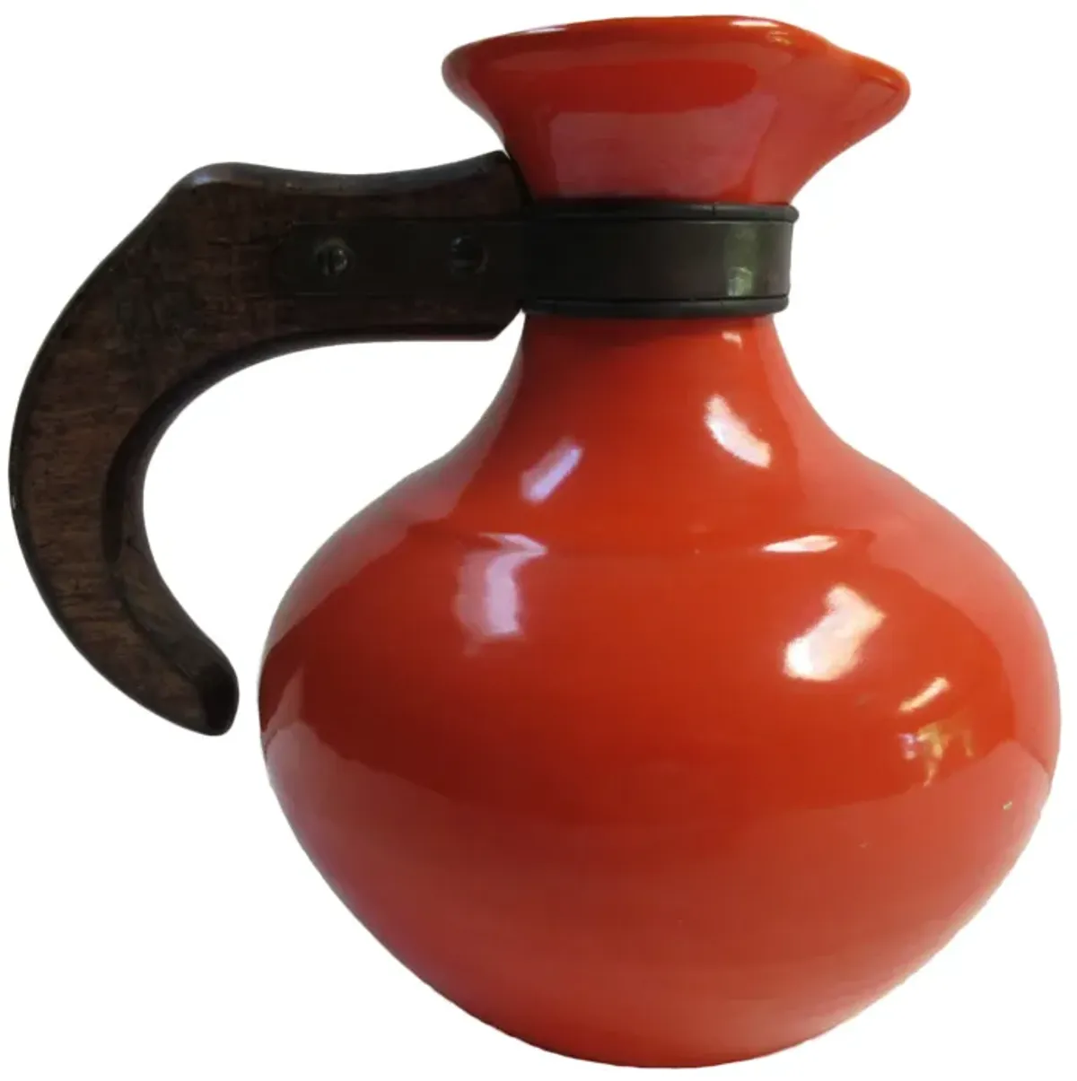 1930s California Pottery Carafe - The Emporium Ltd. - Orange