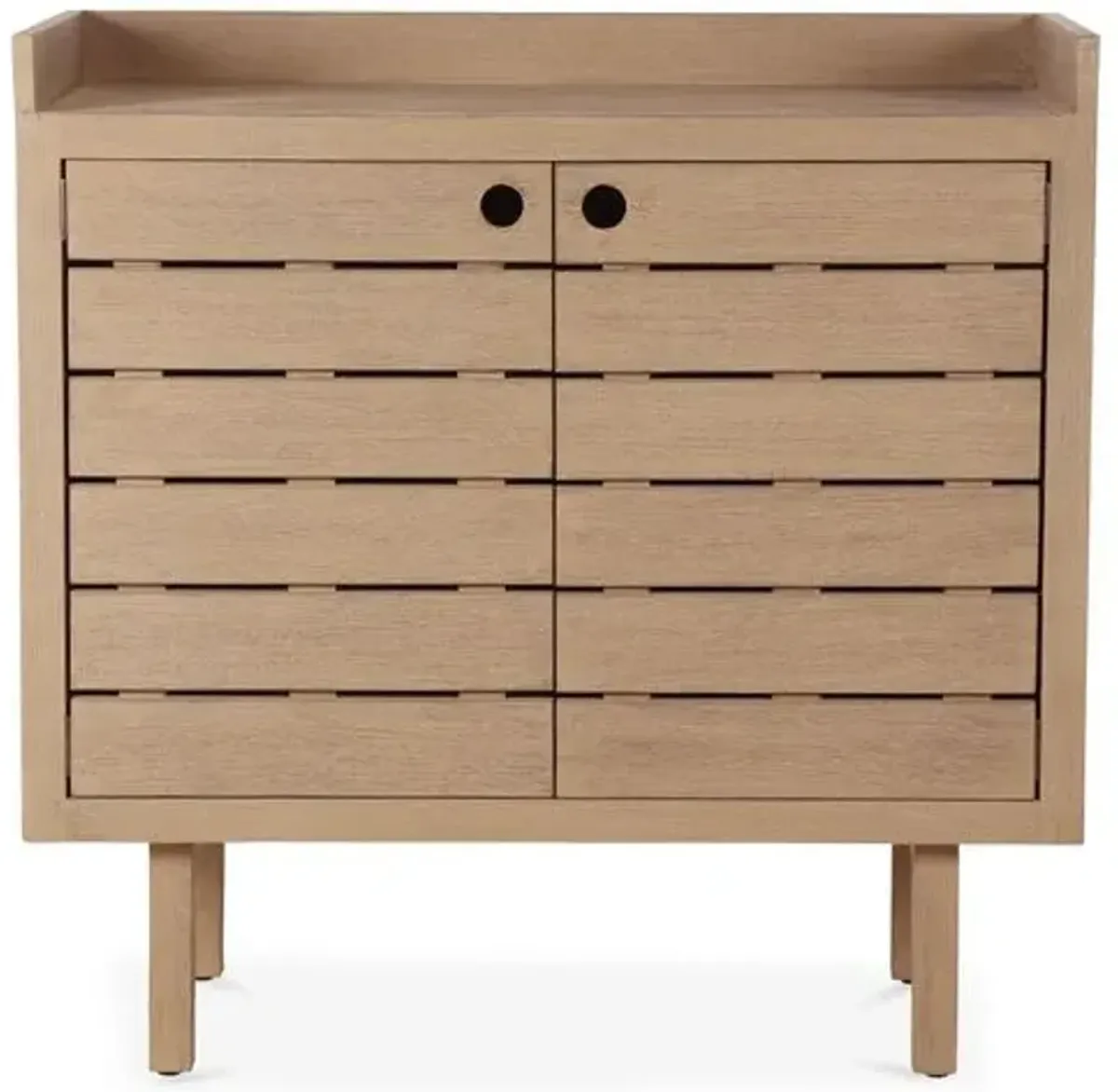 Nina Outdoor Sideboard - Washed Brown