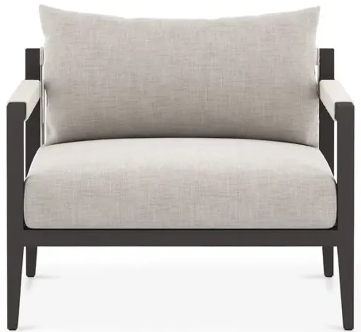 Jasper Outdoor Chair - Bronze/Stone Gray