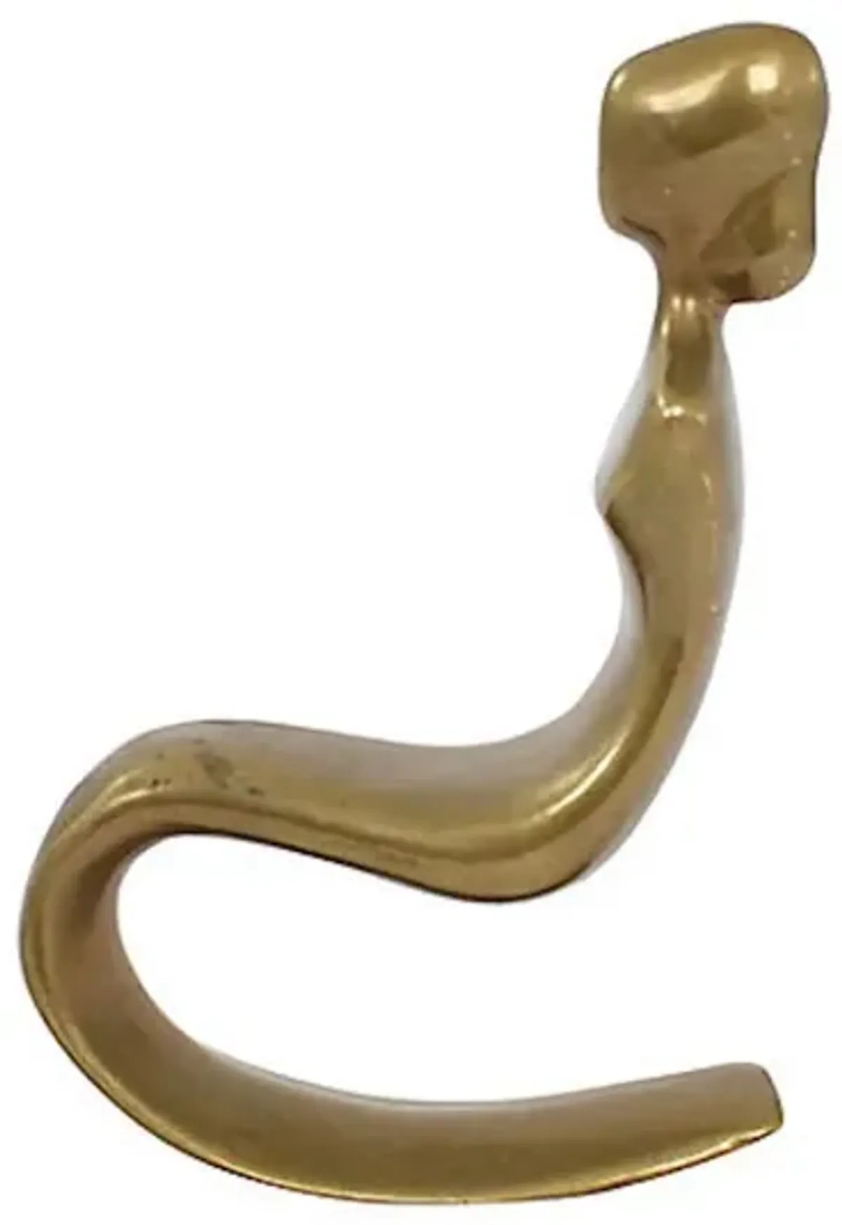 Modern Brass Female Figure - G3Q Designs - Gold