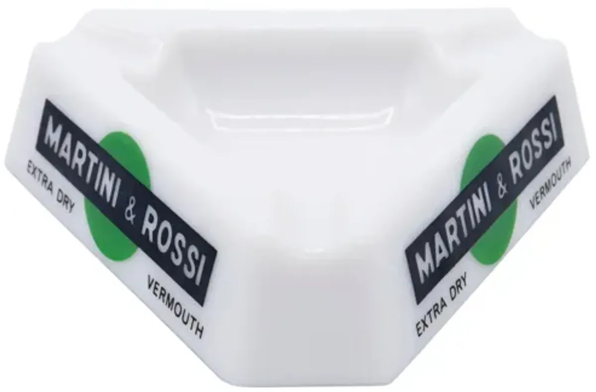 Martini & Rossi French Ashtray - Interesting Things - Green