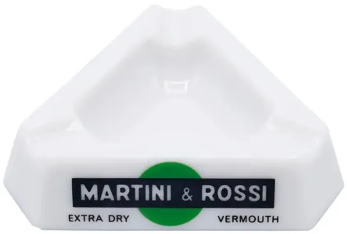 Martini & Rossi French Ashtray - Interesting Things - Green