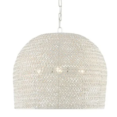 Piero Chandelier - White - Currey & Company