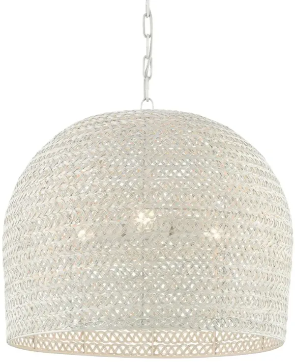 Piero Chandelier - White - Currey & Company