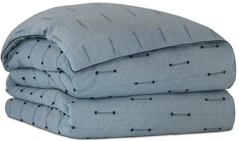 Lodi Fil Coupe Duvet Cover, Blue