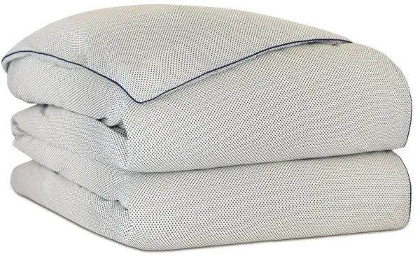 Lodi Dotted Duvet Cover, White