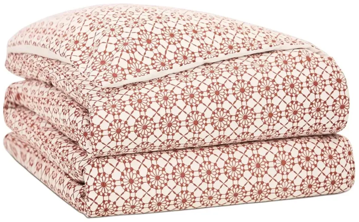 Sconset Duvet Cover, Pink
