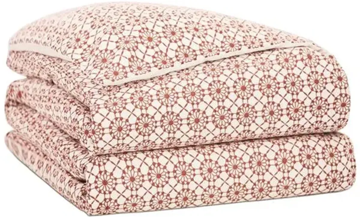 Sconset Duvet Cover - Pink