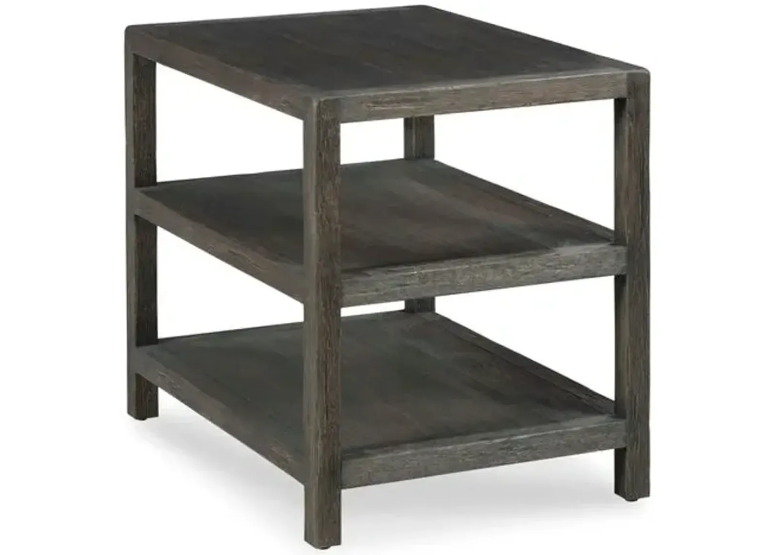 Triad Tier Side Table - Wor Black - Lauren Liess