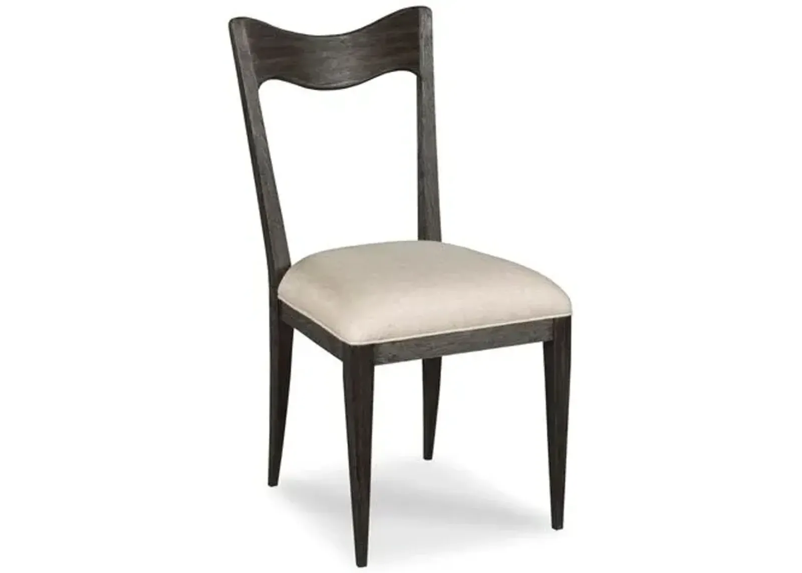 Silhouette Side Chair - Worn Black - Lauren Liess